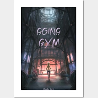 Going to Gym motivation for people Posters and Art